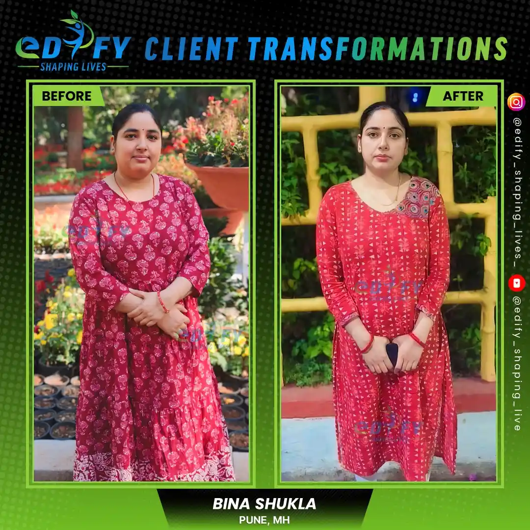 Success Stories of Bina Shukla from Pune balanced her Thyroid with lifestyle and diet interventions