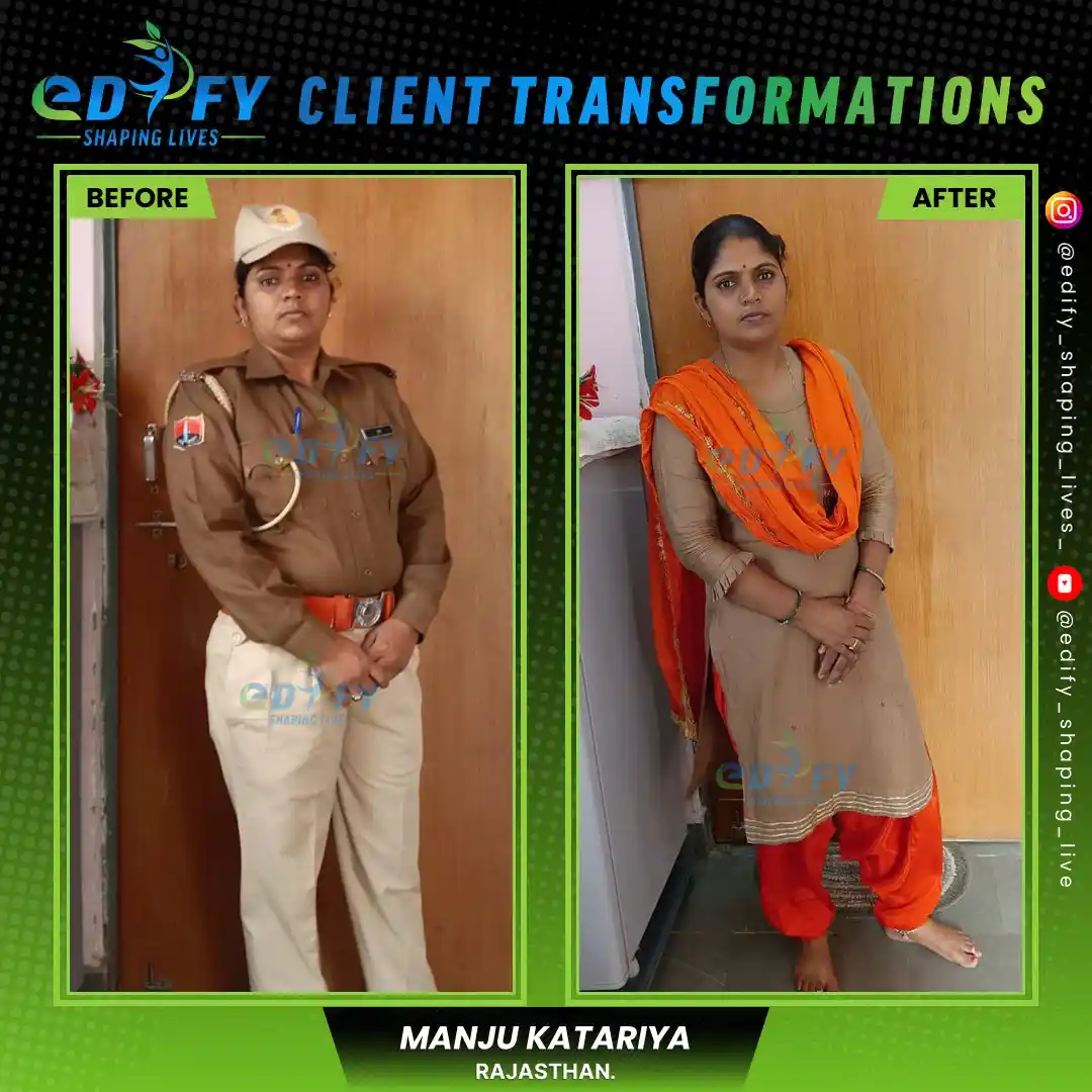 Success Stories of Manju Katariya from Rajasthan shed excess weight and improved her energy levels