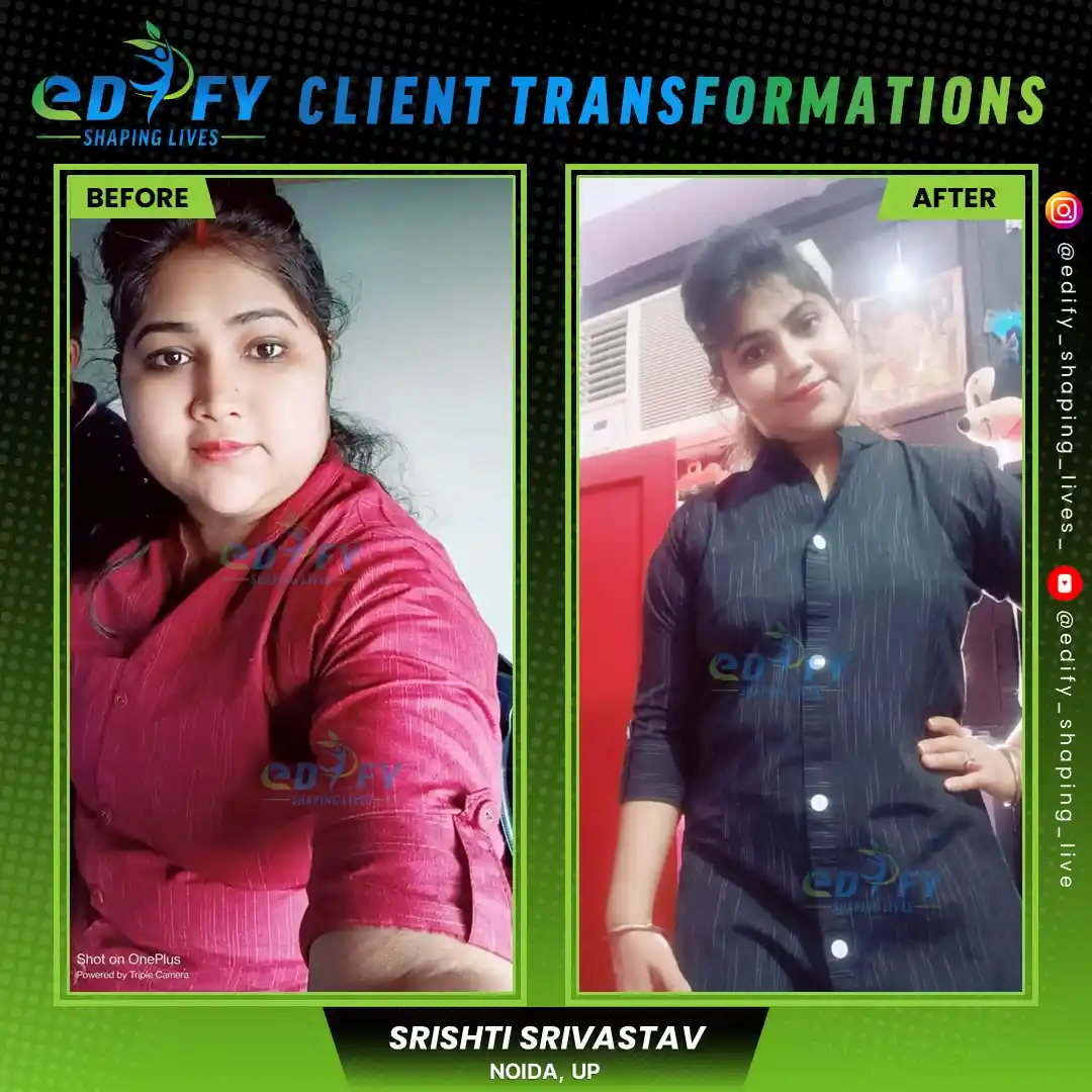 Success Stories of Srishti Srivastav from Noida overcame Thyroid and High BP with expert guidance